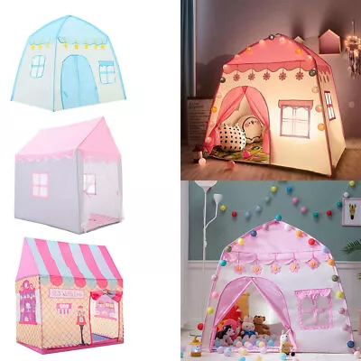 Buy Indoor Outdoor Pop Up Play Castle Kids Teepee Tent Childrens Wigwam Play House • 16.95£