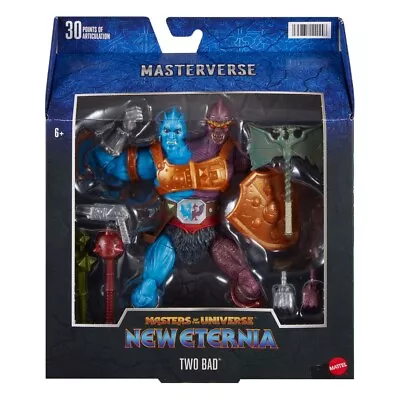 Buy Masters Of The Universe: New Eternia Masterverse MOTU Action Figure Two Bad NEW! • 17.99£