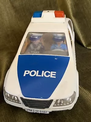 Buy Playmobil Police Car 2012 With Figures And Emergency Lights On Top • 10.99£