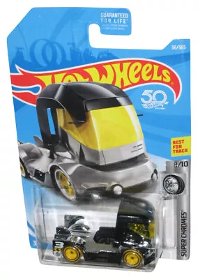 Buy Hot Wheels Super Chromes 8/10 (2017) Black Rig Heat Toy Car 36/365 • 10.67£