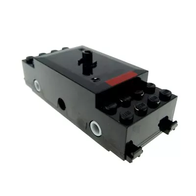 Buy 1x LEGO Electrical Train Motor 9V Black Stripes Red Railway Tested 4527072 X16 • 25.07£