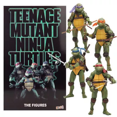 Buy NECA Teenage Mutant Ninja Turtles 7  Action Figure 1990 Movie TMNT Statue Model • 16.31£