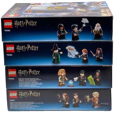 Buy LEGO Harry Potter Set 76382/776385/74396/7397 Hogwarts Moments Bundle EOL • 110.71£