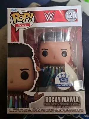 Buy WWE Rocky Maivia  Funko Pop 120 Funko Shop Exclusive  • 10£