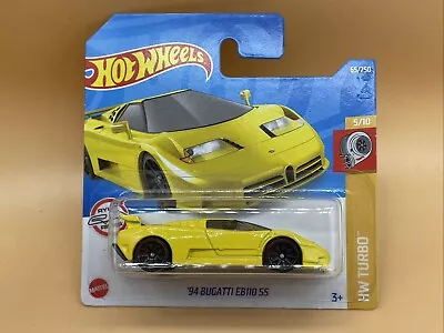 Buy EB110 BUGATTI SS Hot Wheels Short HOT WHEELS '94 Card SHORT CARD 65/250 Bugatti • 4.96£