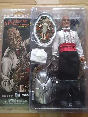 Buy NECA Nightmare On Elm Street 5 Chef Freddy Retro 8 Inch Action Figure • 64.99£