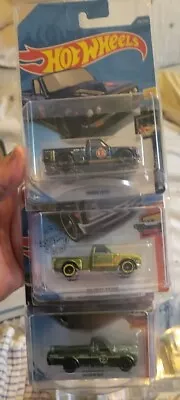 Buy Hotwheels Super Treasure Hunt Pick Ups X3 • 100£