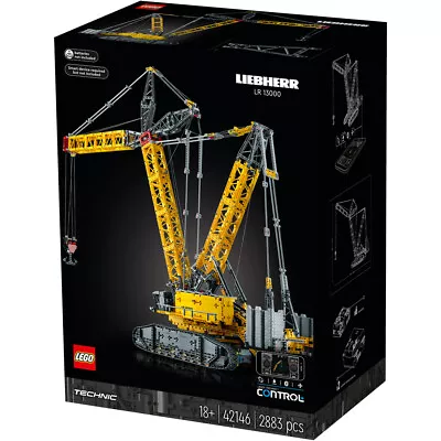 Buy LEGO TECHNIC Crane Liebherr LR 13000 Crawler Set 42146 • 560.99£