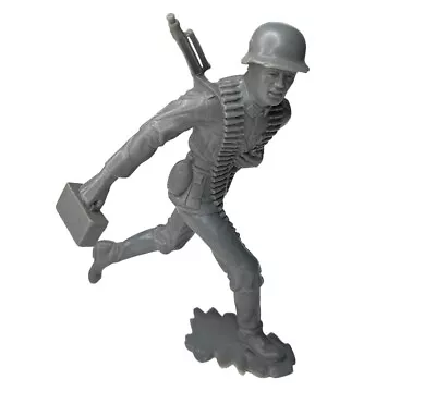 Buy Vintage 1963 Louis Marx WWII German Infantry Army Soldier Toy 5 3/4  • 12.07£