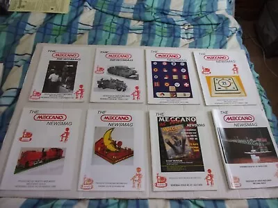 Buy Meccano 8 X The Meccanoman's Newsmag Various Years  -  Complete & Good Cond' • 22£