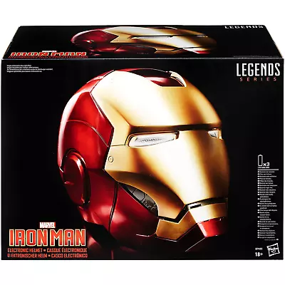 Buy HASBRO MARVEL LEGENDS AVENGERS IRON MAN ELECTRONIC HELMET - Minor Damaged Box • 101.99£