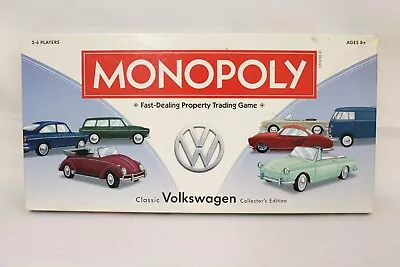Buy Monopoly Classic Volkswagen Collectors Edition Board Game 2013 Complete Set • 58.35£