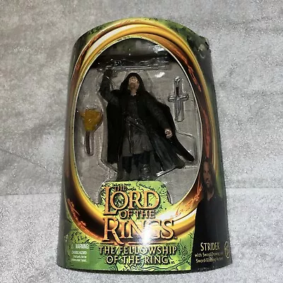 Buy Toy Biz Lord Of The Rings The Fellowship Of The Ring Strider Figure Sword,Rare • 14.95£