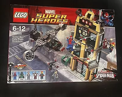 Buy LEGO Marvel Super Heroes Spider-Man Daily Bugle Showdown 76005 Brand New Sealed • 90£