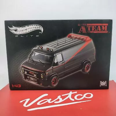 Buy Hot Wheel ELITE 1:43 THE A TEAM 1983 GMC VANDURA VAN Clean Version T8424 • 161.23£