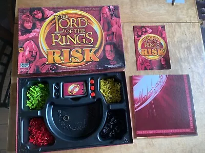 Buy Lord Of The Rings Risk Board Game Parker Games 2002 Hasbro “ • 12.99£