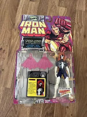 Buy Marvel Comics Iron Man The Animated Series Spider Woman Figure ToyBiz 1994 • 10£