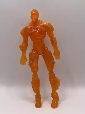 Buy Marvel - Human Torch - Fantastic Four 15cm Action Figure 2005 Toy Biz • 9£