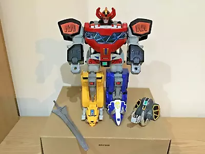 Buy Power Rangers Mighty Morphin Dx Megazord Complete Except Cannons Bandai 93 V.VGC • 109.99£