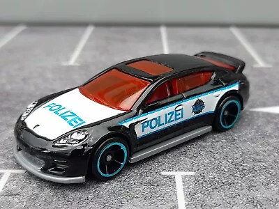 Buy Hot Wheels Porsche Panamera Black Polizei New Loose 1/64 2019 Police • 4.99£