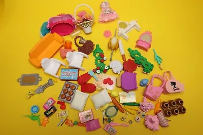 Buy Accessories For Barbie And Other Dolls 70pcs No U10 • 15.17£