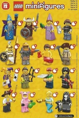 Buy Genuine Lego Minifigures From  Series 12 Choose The One You Need • 3£