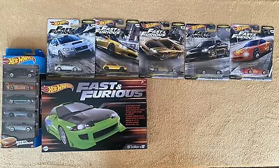Buy Mattel Hot Wheels Fast And Furious Joblot. Premiums/Boxset/5 Pack. *MUST GO* • 120£