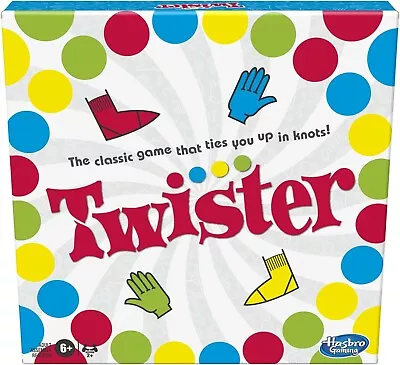 Buy Hasbro Gaming Twister Game For Kids Ages 6 And Up • 16.89£