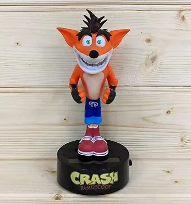 Buy NECA Crash Bandicoot Body Knocker 7  Solar Powered Figure/Stand (Used VGC) • 19.99£