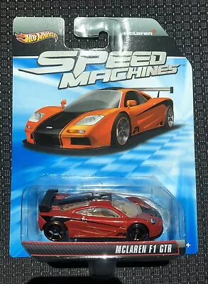 Buy Rare Hot Wheels 2011 Speed Machines McLaren F1 GTR  Red/black • 22.95£