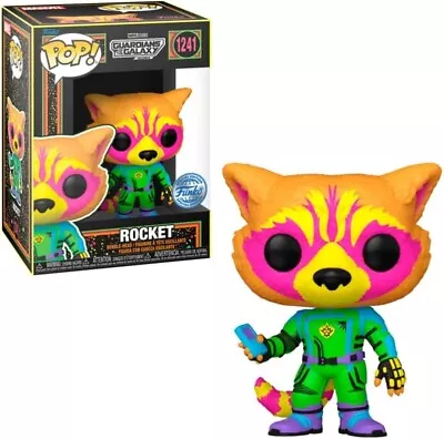 Buy Funko Pop! Guardians Of The Galaxy Vol:3 Exclusive Rocket Black   (NEW & BOXED) • 26.99£