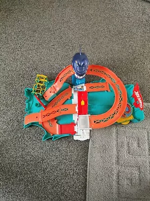 Buy 2008 Hot Wheels Shark Bite Bay Carry Track Set - By Mattel Read Description • 9.99£