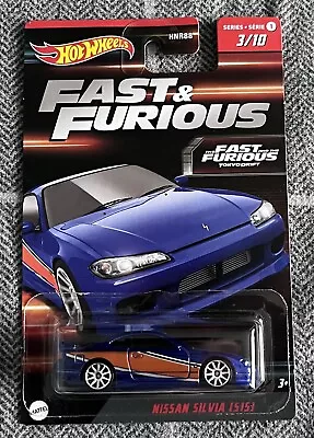 Buy Hot Wheels Fast And Furious Series 1 Nissan Silvia (515) 3/10 • 8£