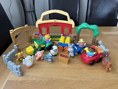 Buy Fisher Price Little People Playset With Animals Figures Plastic Makes Sounds  • 18£