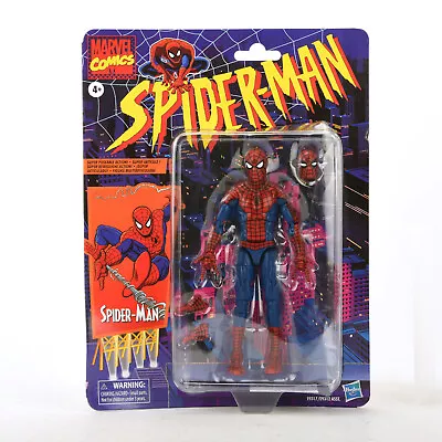 Buy Hasbro Marvel Legends Spider-Man Retro Spiderman 6  Action Figure Dented Package • 29.99£