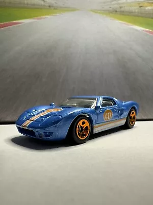 Buy Hot Wheels Ford GT-40 Light Blue 2008 Web Trading Cars M6997 • 4.95£