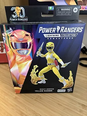 Buy Power Rangers Lightning Collection Remastered MMPR Yellow Ranger • 29.99£