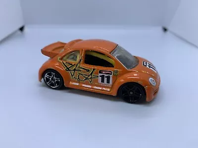 Buy Hot Wheels - Volkswagen Beetle Cup Orange - Diecast - 1:64 - USED • 3.50£