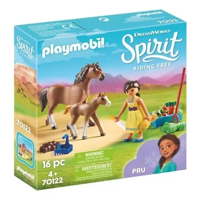 Buy Spirit Riding Free Horse & Foal With Pru Figure  70122 Playmobil Age 4+  • 12.95£