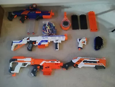 Buy Huge Nerf Gun Bundle Job Lot • 12.50£