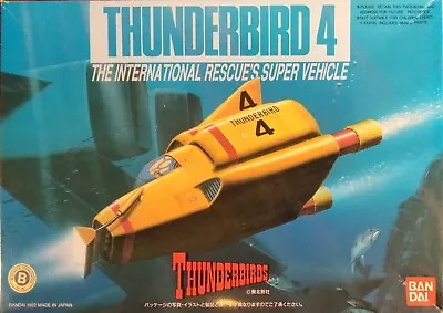 Buy Bandai Thunderbird 4 Submarine International Rescue Vehicle Model Kit 0036659 • 32.90£