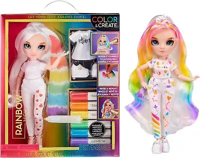 Buy Rainbow High Colour & Create Fashion DIY Doll • 52.99£