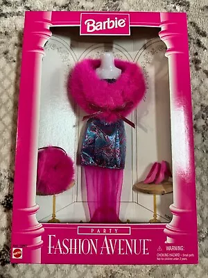 Buy Barbie Fashion Avenue Hot Pink Party Outfit Pack Mattel 1998 - Asst. 15862 Mint • 37.30£