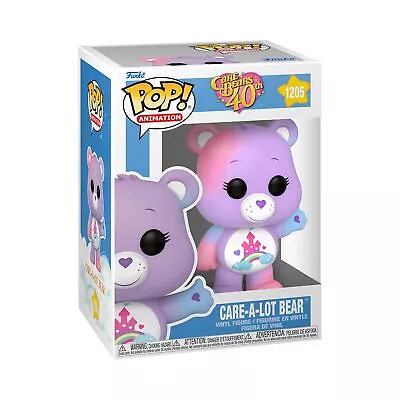 Buy Funko POP! Animation: CB40- Care-a-Lot Bear With - Care-A-Lot - Tran (US IMPORT) • 15.40£