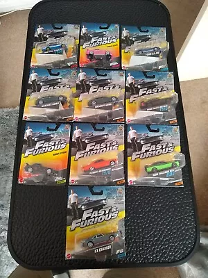 Buy Fast And Furious Mattell Cars 10 In Total New Sealed Very Collectable • 80£