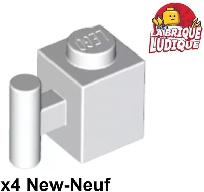 Buy LEGO 4x Brick Modified 1x1 Handle BAR White/White 2921 New • 1.84£