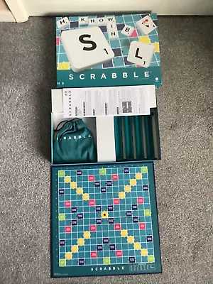 Buy SCRABBLE Word Tile Game By Mattel 2020 Complete In Exc Condition • 7.95£