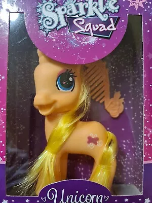 Buy Sparkle Squad Unicorn Ponies  Lovely Little Pony With Comb Great Gift • 7.50£