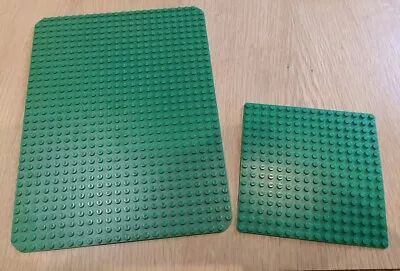 Buy Lego Base Plate 24 X 32 Rounded Corners & 16 X 16 Green Vintage See Description • 7.50£