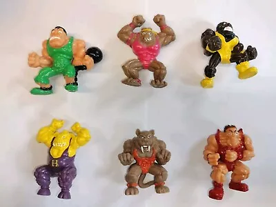 Buy 6 Monster In My Pocket Wrestlers Figures Lot Vintage 1990's • 10£